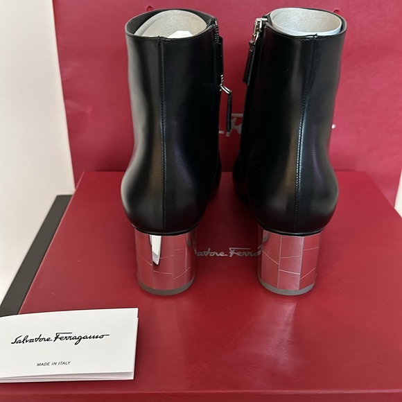 Salvatore Ferragamo Mirror Heel Booties - Picture 5 of 8